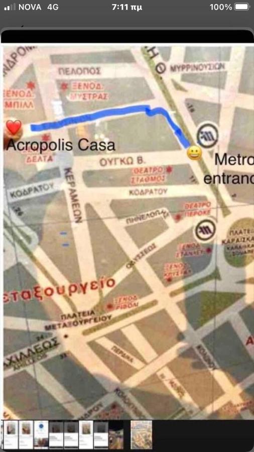Acropolis Casa Historical Centre Top Floor Luxury Suite 150 Meters To Metro アテネ エクステリア 写真